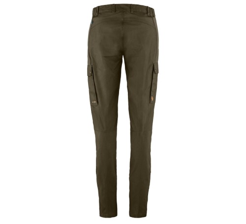 Spodnie damskie Fjällräven Stina 84775 - Dark Olive (633) (2).jpg