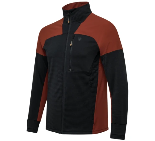 Beretta Kruma GridTech Fleece P379 - Black.Madder (1).webp