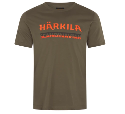 Koszulka Härkila Scandinavian S/S - Grape Leaf