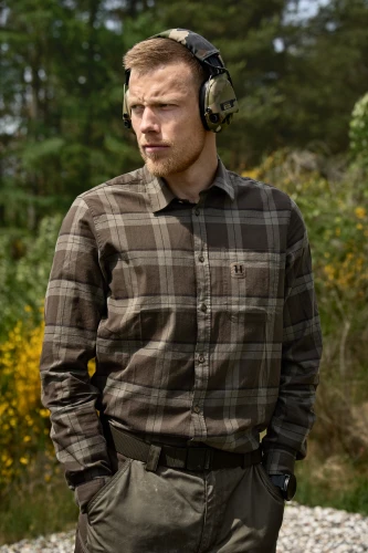 Koszula Härkila Fjell L/S - Green Check