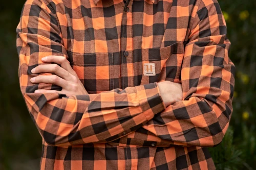 Koszula Härkila Scandinavian L/S - Mandarin Check