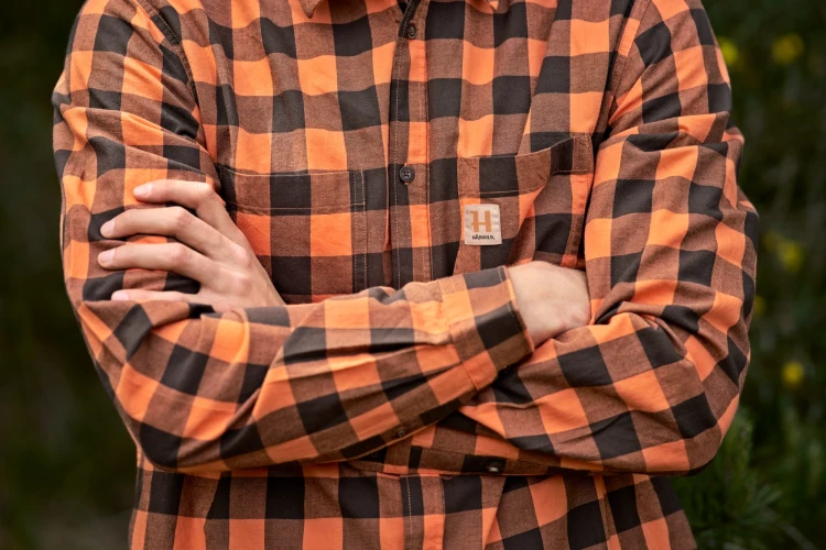 Koszula Härkila Scandinavian L/S - Mandarin Check