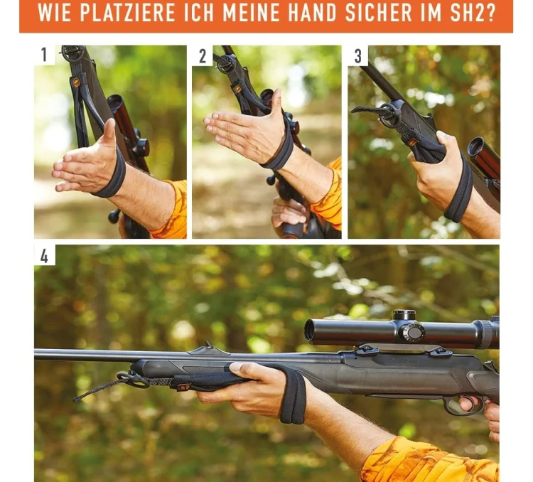 Uchwyt do broni Sauenhammer Boarhammer SH2 Keiler - Czarny (5).webp